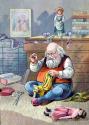 Santa Sewing a Doll
Picture # 3684