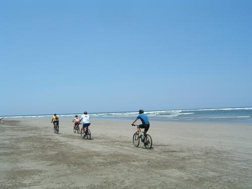 Daily photo - Four Bikes on Sand