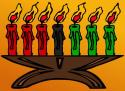 Kwanzaa Candles in a Kinara
Picture # 3689
