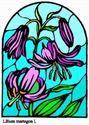 Stained Glass Lily
Picture # 1185
