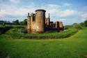 Castle Ruins Surrounded by a Moat
Picture # 1606
