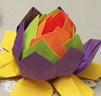 Daily photo - Origami Lotus Blossom