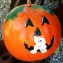 Halloween Ghost - Painted Gourd
Picture # 829